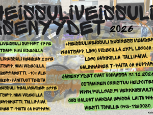 HEISSULIVEISSULI jäsenyys.